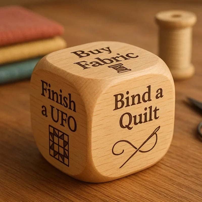 Wooden Choice Dice | Roll’s Creative Impulses | Laser Engraved | CraftDice