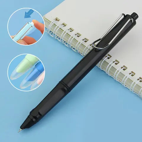 Fountain Pen | Push-Button Operation | Fluid Writing | WriteSpout