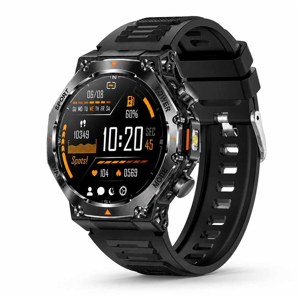 Bluetooth Calling 1.43in HD Sports Watch