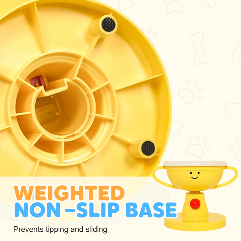 Ergonomic Food Dish – Adjustable Ceramic Feeding Bowl
