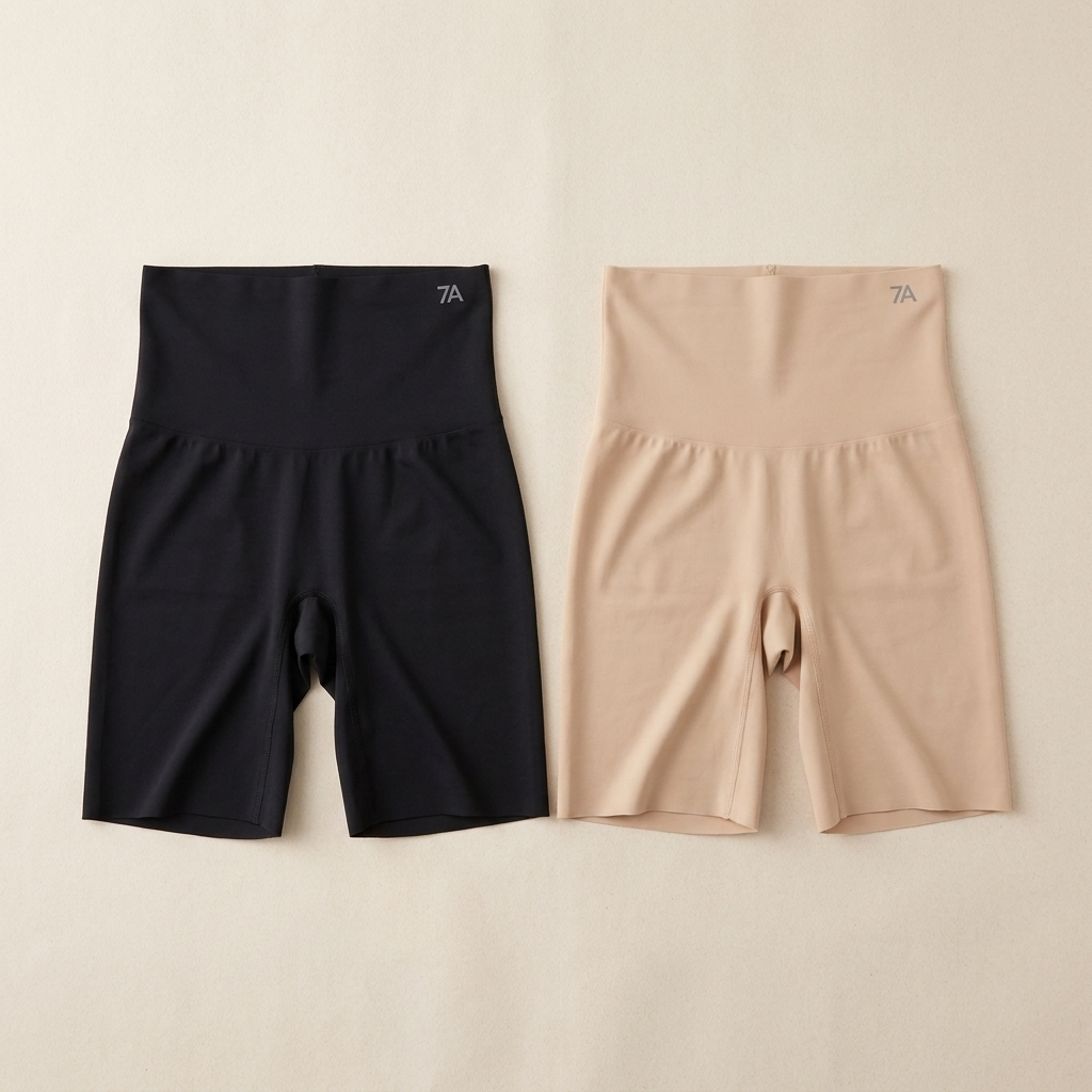 StreamlineWear™ – Seamless High-Waist Tummy Tuck & Butt-Lift Shaping Shorts