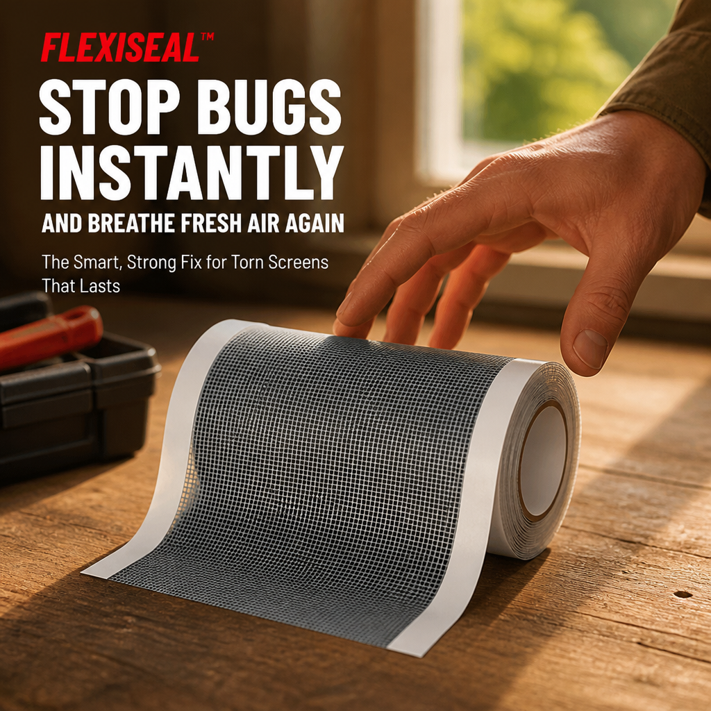 FlexiSeal™ — Stop Bugs Instantly and Breathe Fresh Air Again