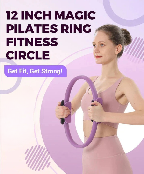Resistance Training and Body Toning Ring for Pilates Workouts