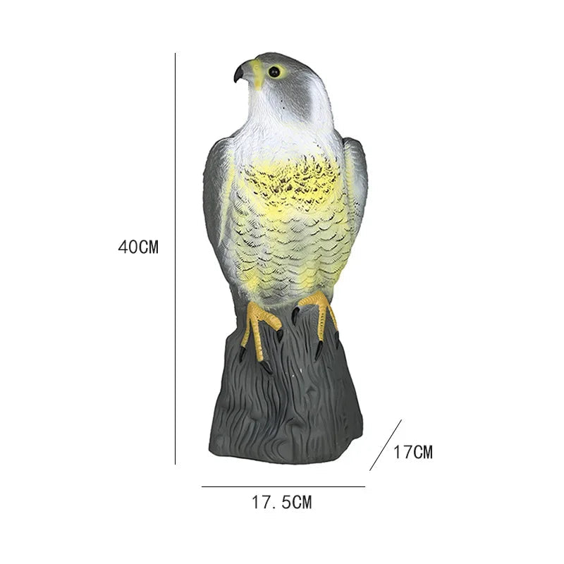Realistic Bird of Prey Decoy for Deterring Birds