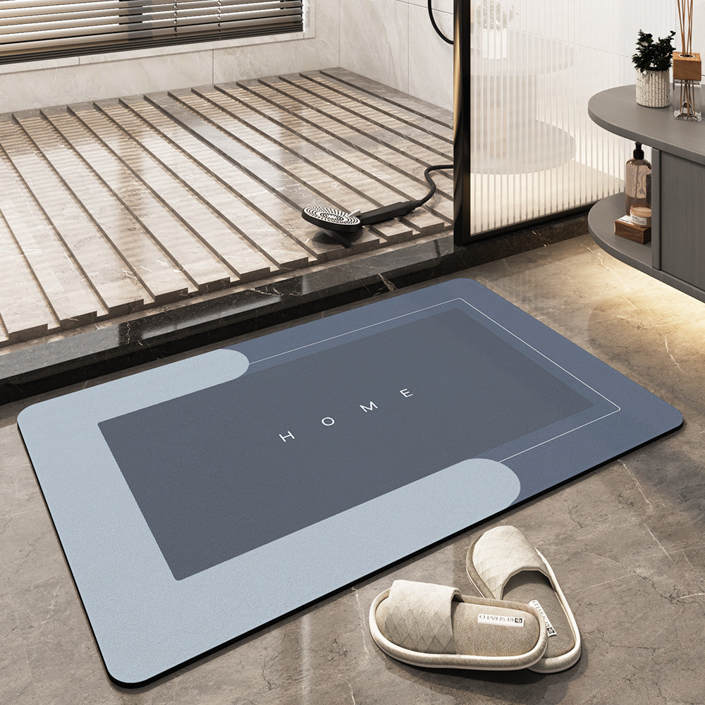 Ultra-Absorbent, Fast-Drying Bathroom Comfort Mat