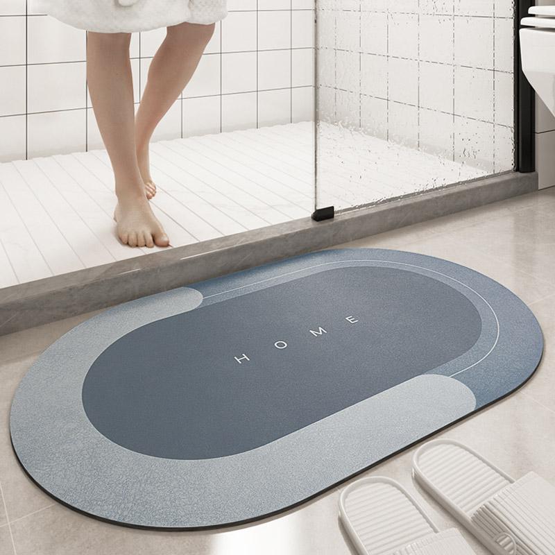 Ultra-Absorbent, Fast-Drying Bathroom Comfort Mat