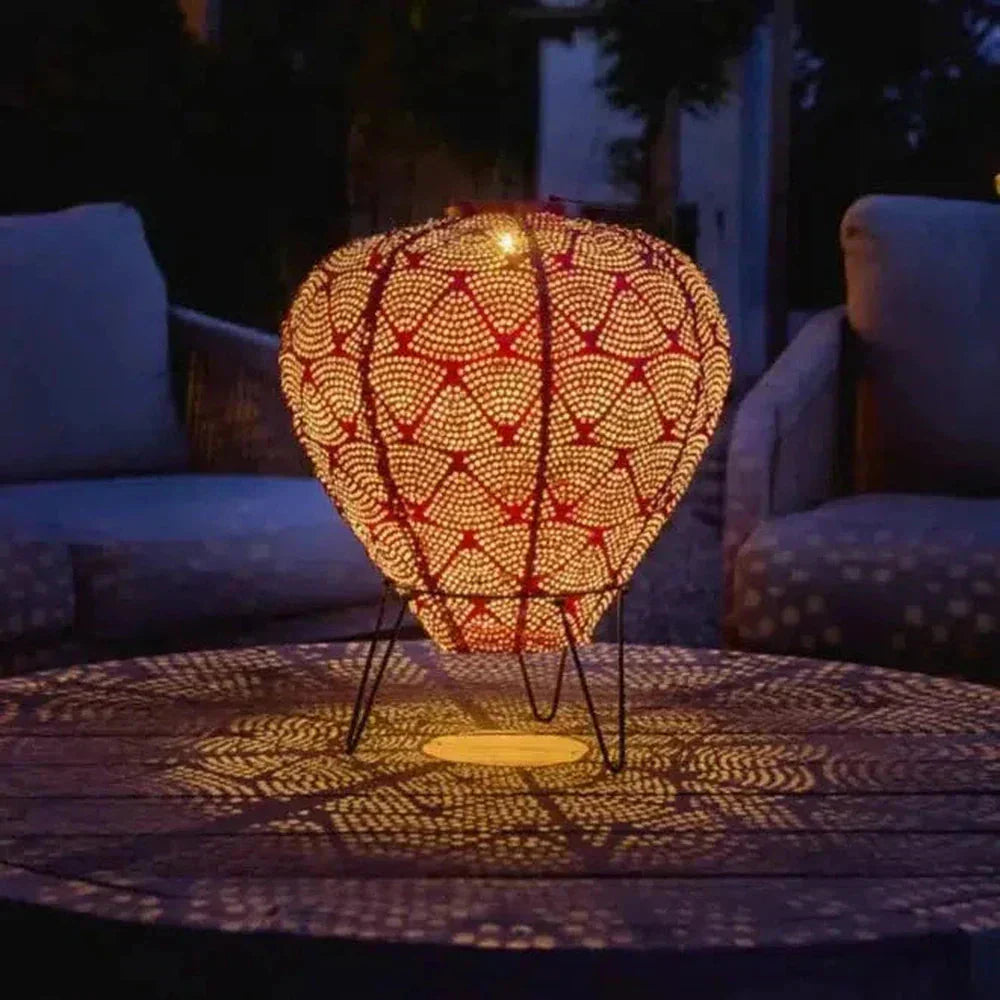 LED Solar Lantern in Hot Air Balloon Shape