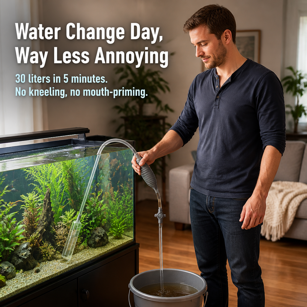 Flexora™ — Clean Your Tank in 5 Minutes Flat Without Bending or Mouth-Priming