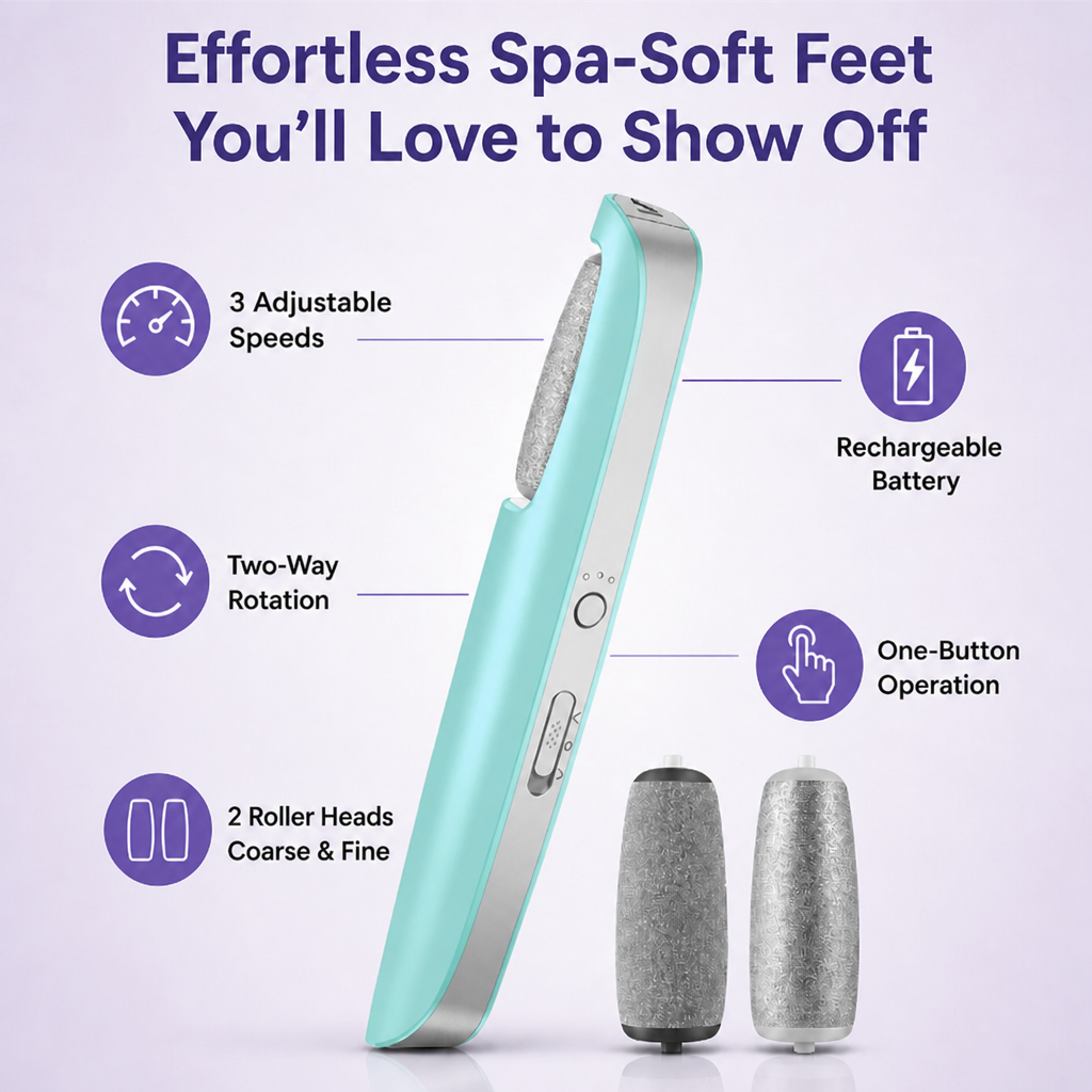 VelvetStep™ — Effortless Spa-Soft Feet You’ll Love to Show Off