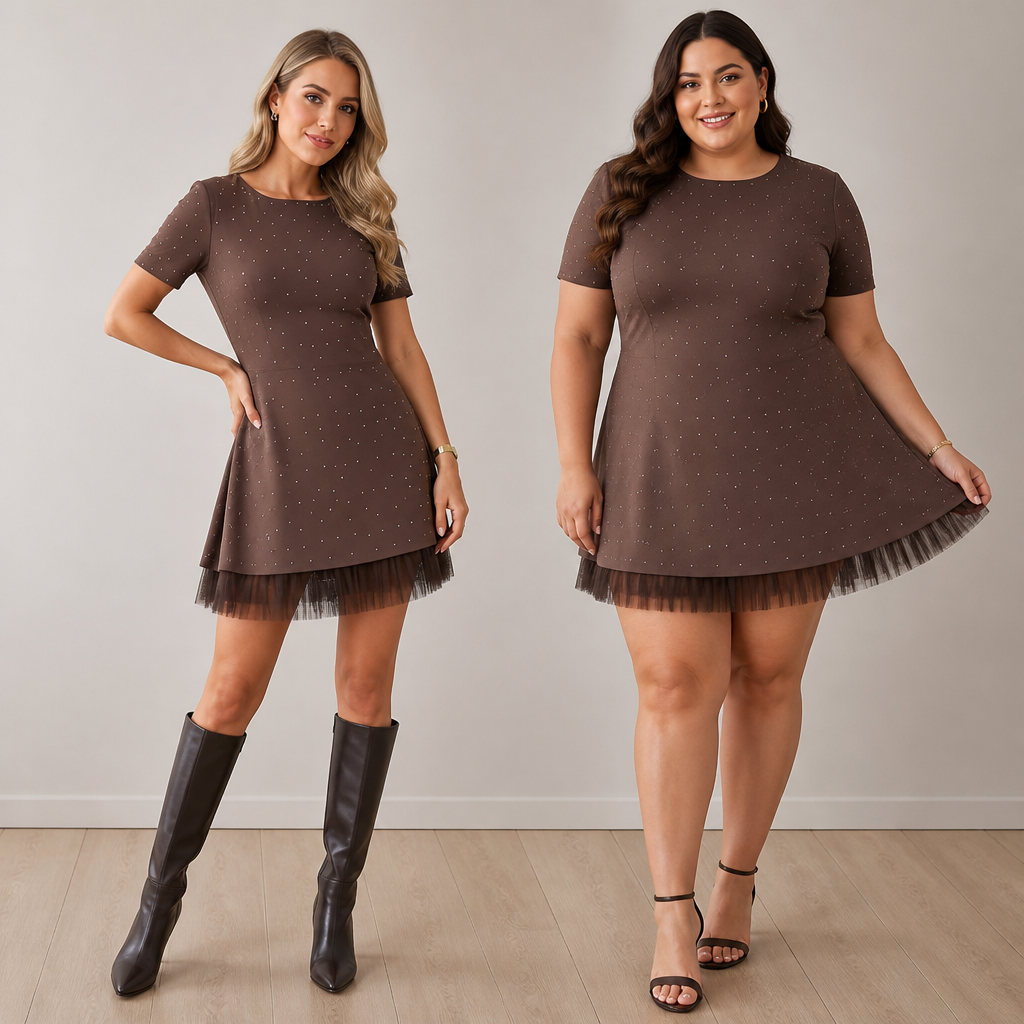 LuminaLace™ Mini Dress — Command Every Room with Effortless Sparkle and Unstoppable Confidence