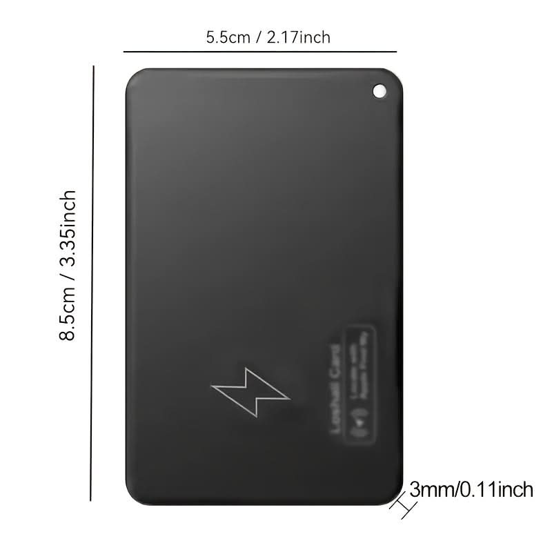 Smart Wallet Tracker Card – Slim Design for Easy Carry
