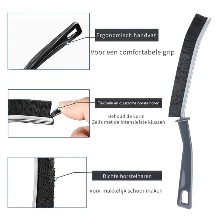 Tight Corner Cleaning Brush Duo – Ideal for Narrow Gaps (2-Pack)