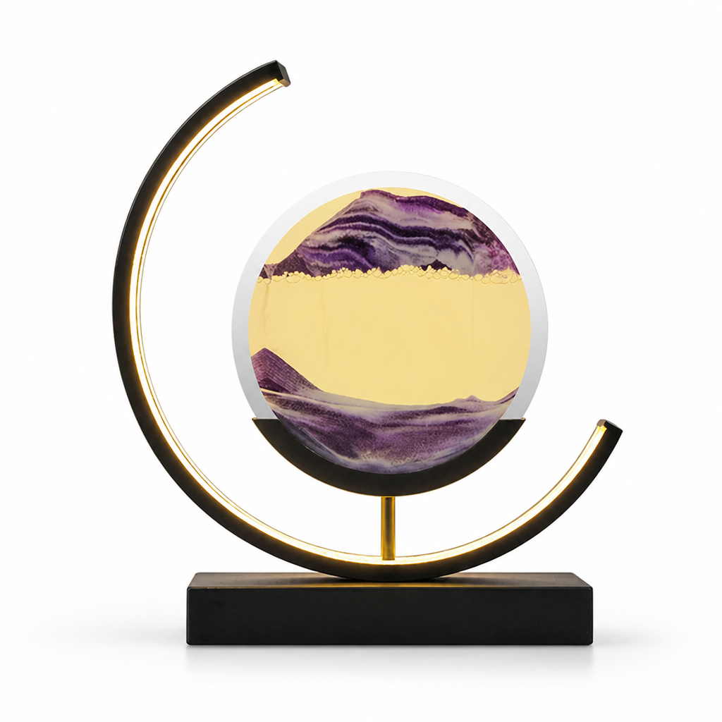Handmade Sand Landscape Table Lamp