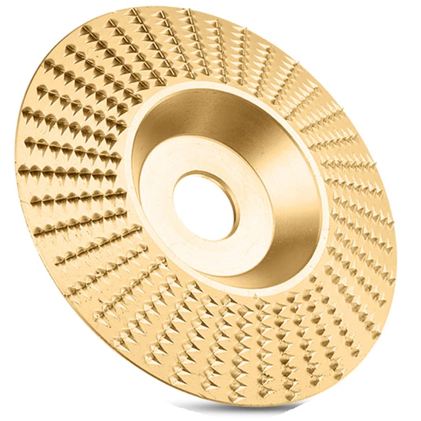 Grinding Disc Set for Angle Grinder - Flat, Beveled, and Arc Tungsten Carbide