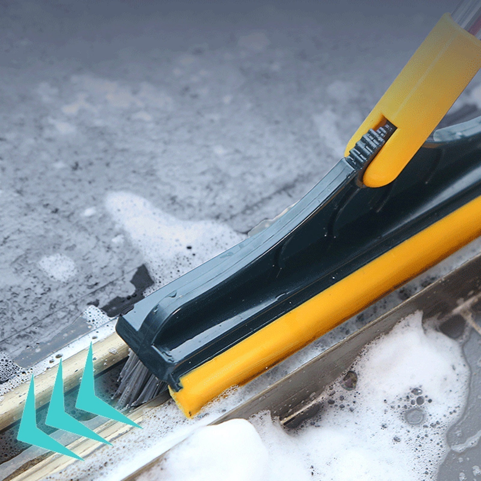 Versatile Broom for Cleaning Floors, Corners, and Windows