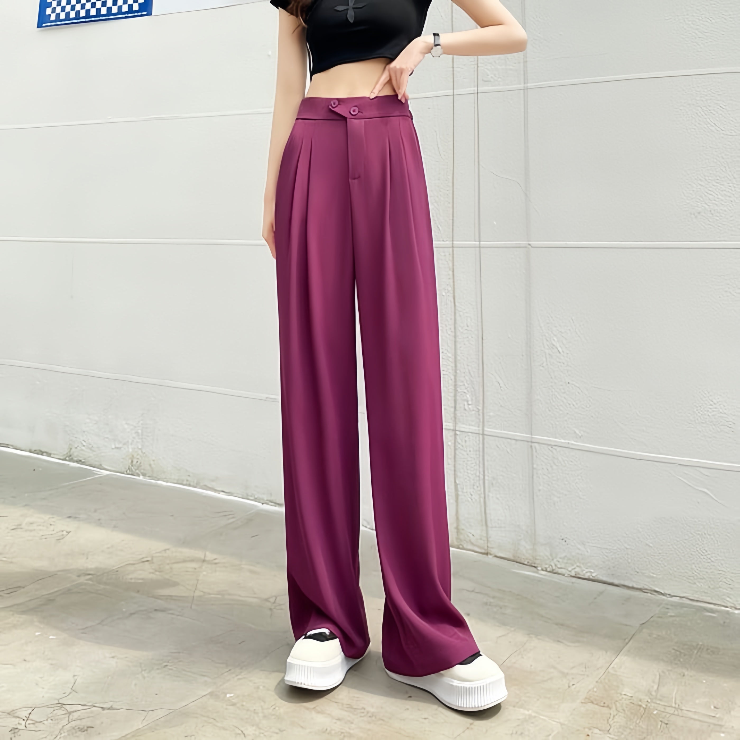 CelestiCurve™ Wide Pants — Sculpt Your Curves in Cloud-Soft Freedom All Day Long