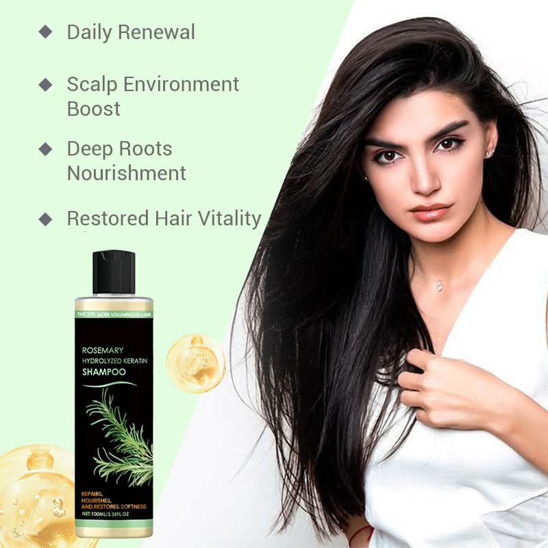 RevitaVibe™ Keratin Boost Shampoo — Unlock Thicker, Stronger Hair That Commands Attention