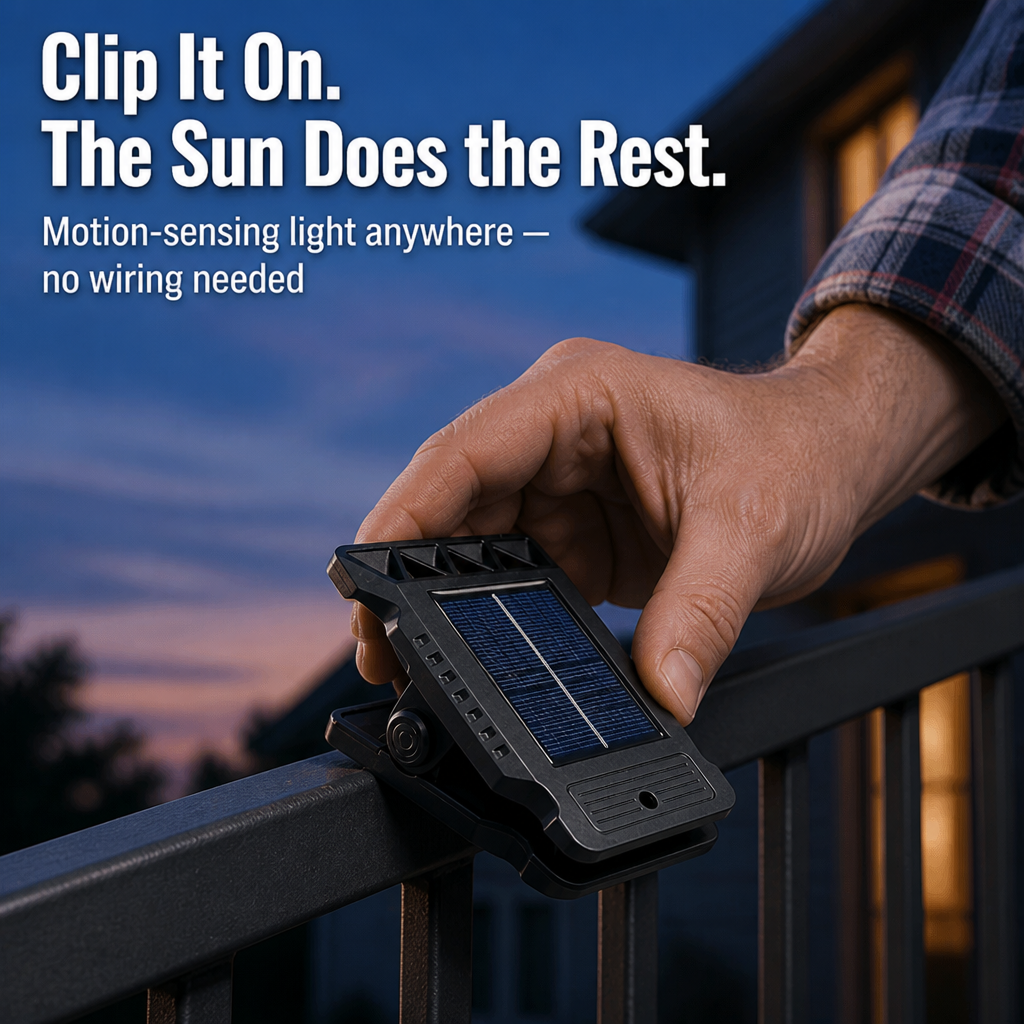 HaloBeam™ — Instant, Cord-Free Light That Follows You Everywhere