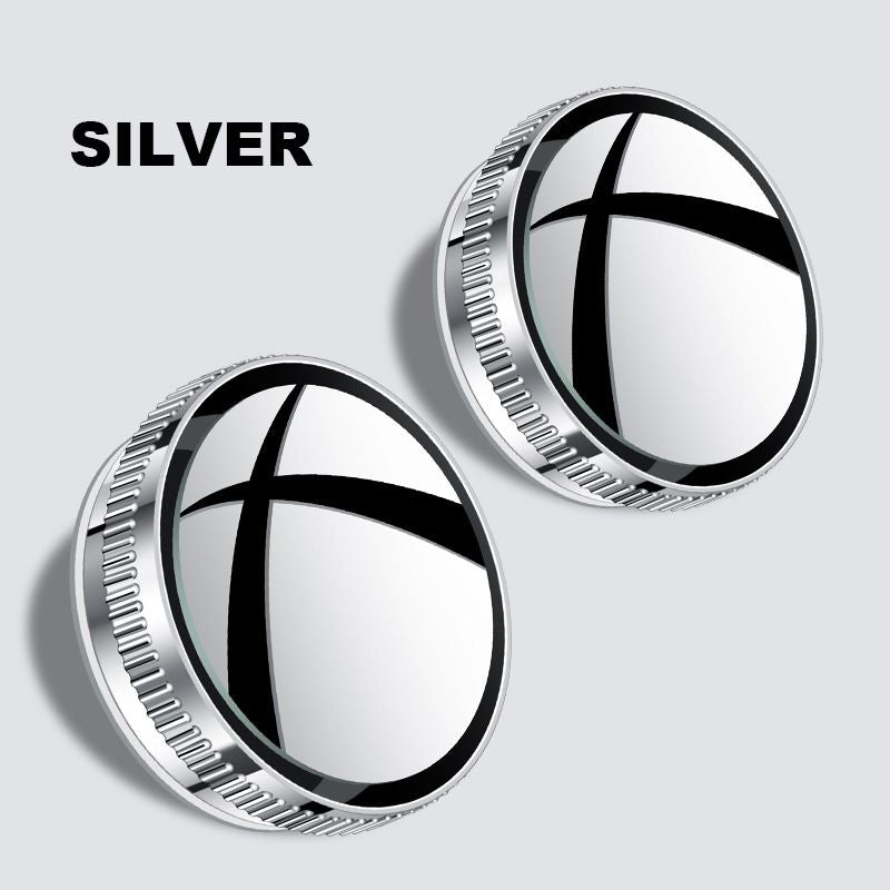 Set of 2 360° Adjustable Blind Spot Mirrors for Car Side View