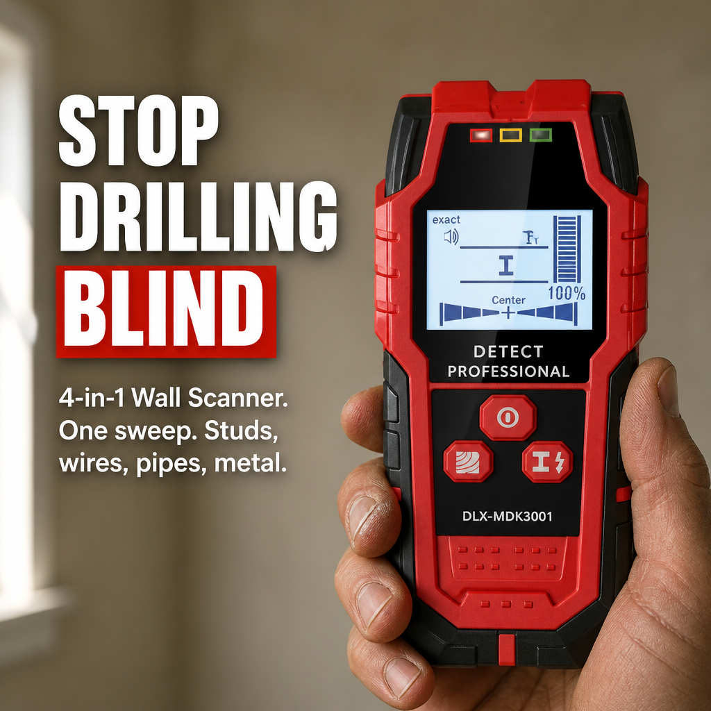 VisiTrace™ — Locate Studs, Pipes & Wires Before Drilling a Single Hole