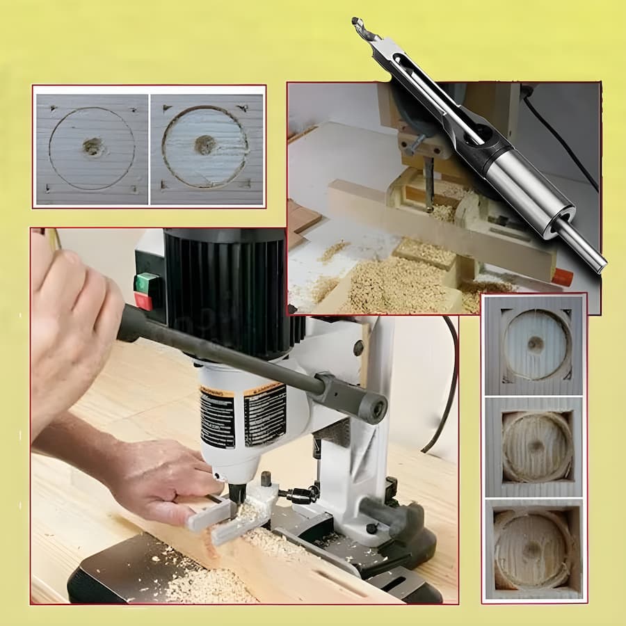 TrueCut™ Wood Chisel Bit — Master Perfectly Square, Splinter-Free Cuts That Boost Your Craft and Confidence