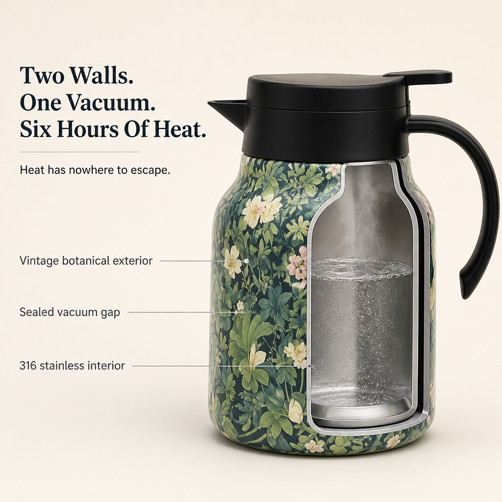 BrewAura™ — Brew, Serve & Showcase Tea That Stays Hot for Six Hours