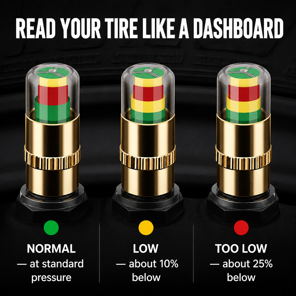 VeloGuard™ — Spot Low Tire Pressure Instantly Before Each Ride