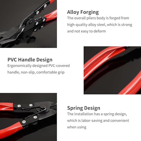 Scratch-Free Clamp Pliers for Clean and Precise Work