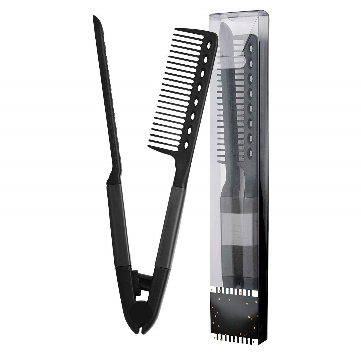 Smoothing V-Shape Hair Comb - Tangle-Free and Gentle on Hair