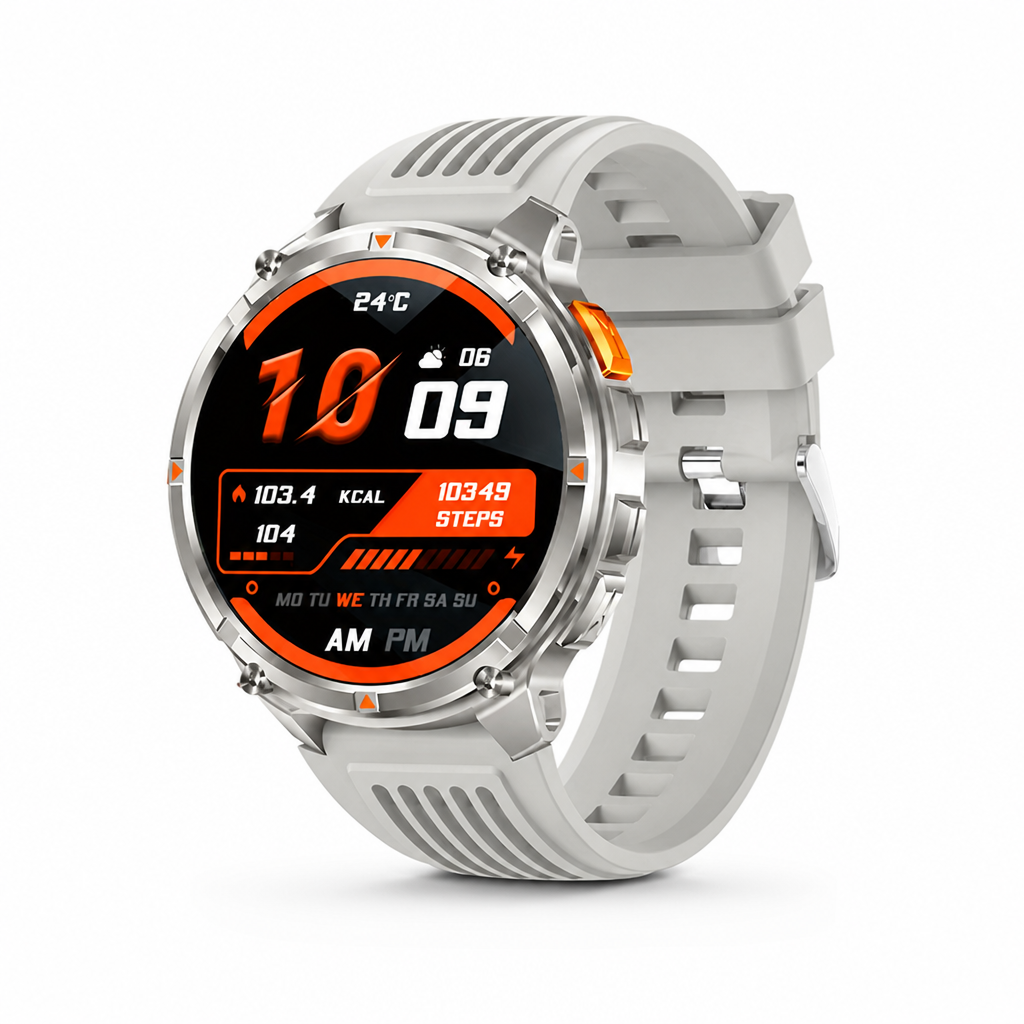 1100mAh Battery 120+ Sports Smartwatch (iPhone & Android)