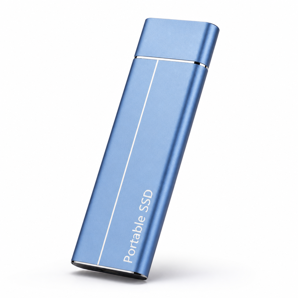 Aluminum High-Speed USB-C Portable SSD (Up to 30TB)