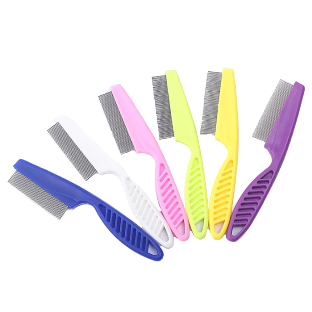 Stainless Steel Tooth Pet Grooming Comb for Gentle Coat Care