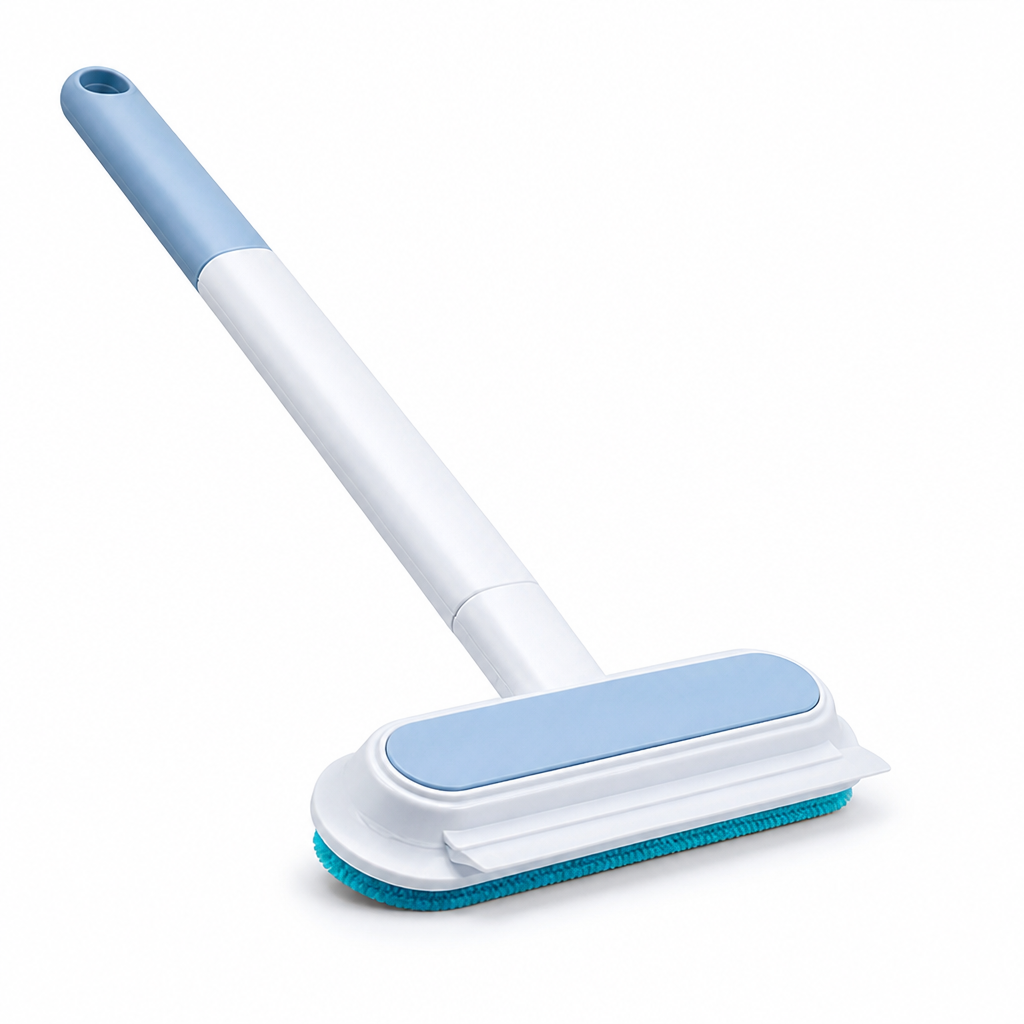 3-in-1 Reusable Sturdy-Bristle Pet Hair Remover (For Carpets & Rugs)
