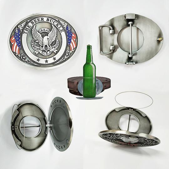 Hands-Free Drink Holder Buckle – Beer Holder for BBQs, Tailgates & Parties