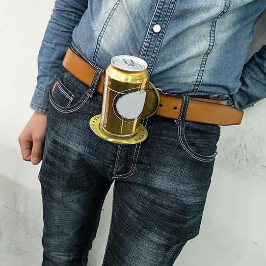 Hands-Free Drink Holder Buckle – Beer Holder for BBQs, Tailgates & Parties