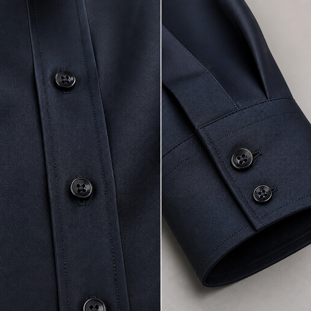 VulcanTherm™ – Brushstroke-Patterned Slim-Fit Fleece-Lined Shirt