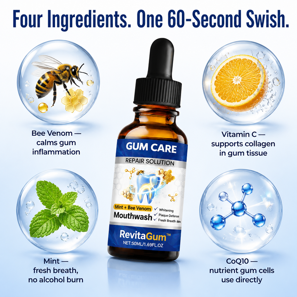 RevitaGum™ — Soothe Tender Gums and Restore Your Confident, Pain-Free Smile