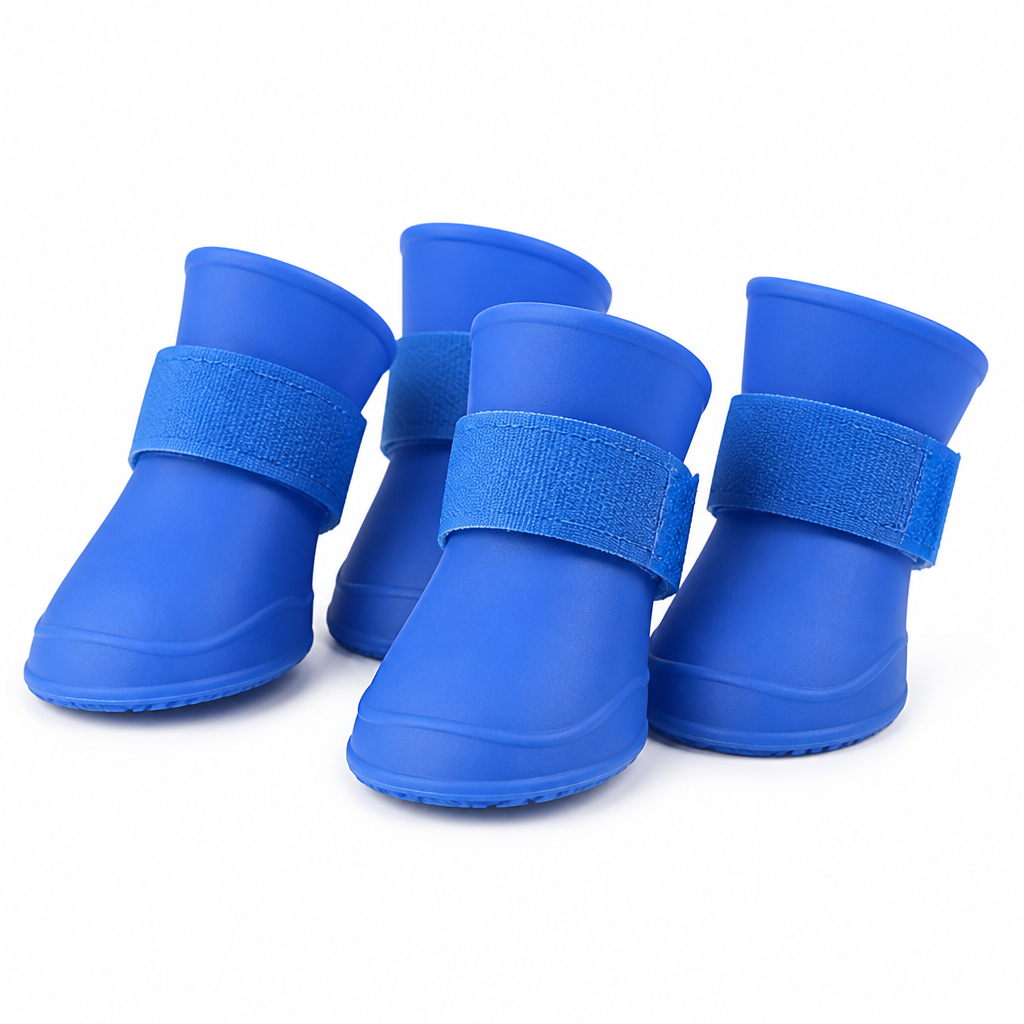 Waterproof & Anti-Slip Dog Boots With Adjustable Strap