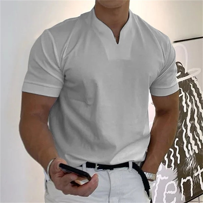 ValorVibe™ Men’s Business Casual V-Neck — Look Razor-Sharp and Feel Unstoppable All Day