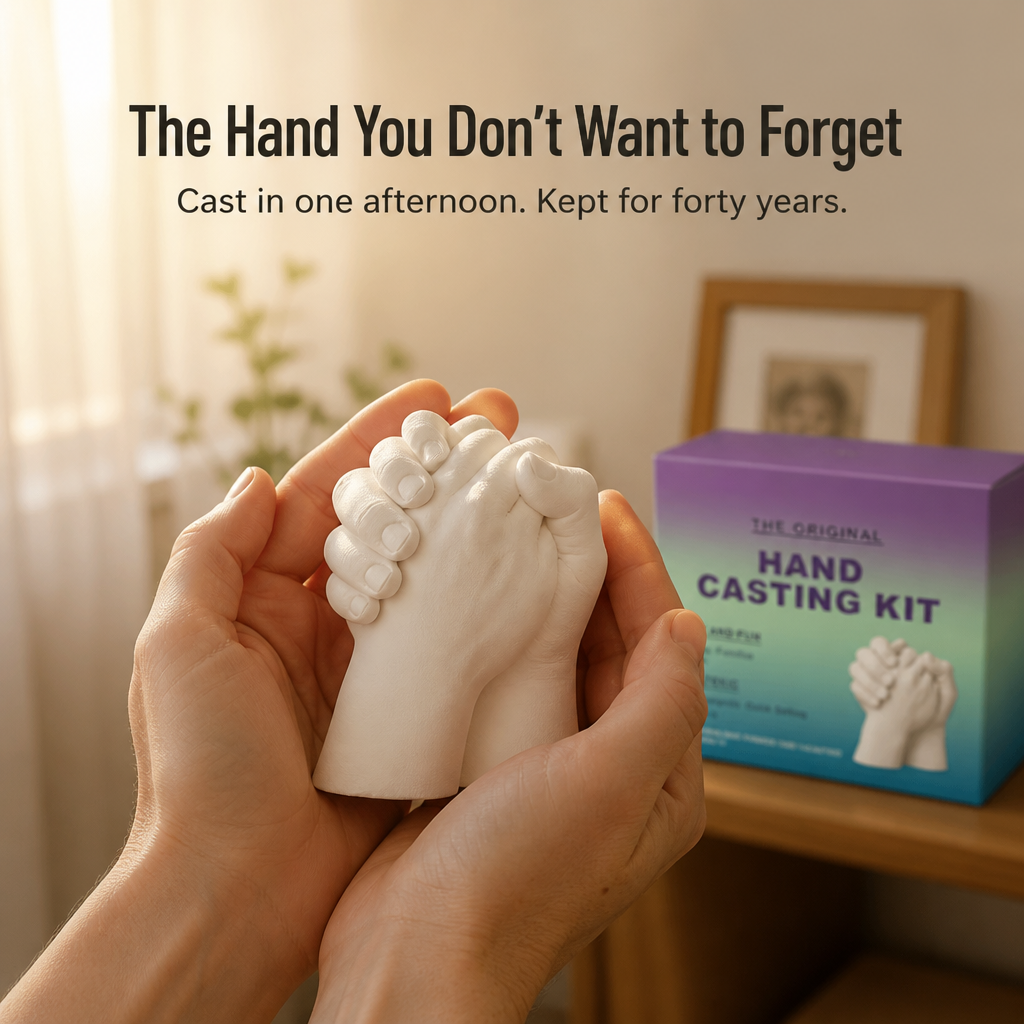 AuraPrint™ — Turn Your Family's Hands Into a Sculpture That Lasts Beyond the Camera Roll