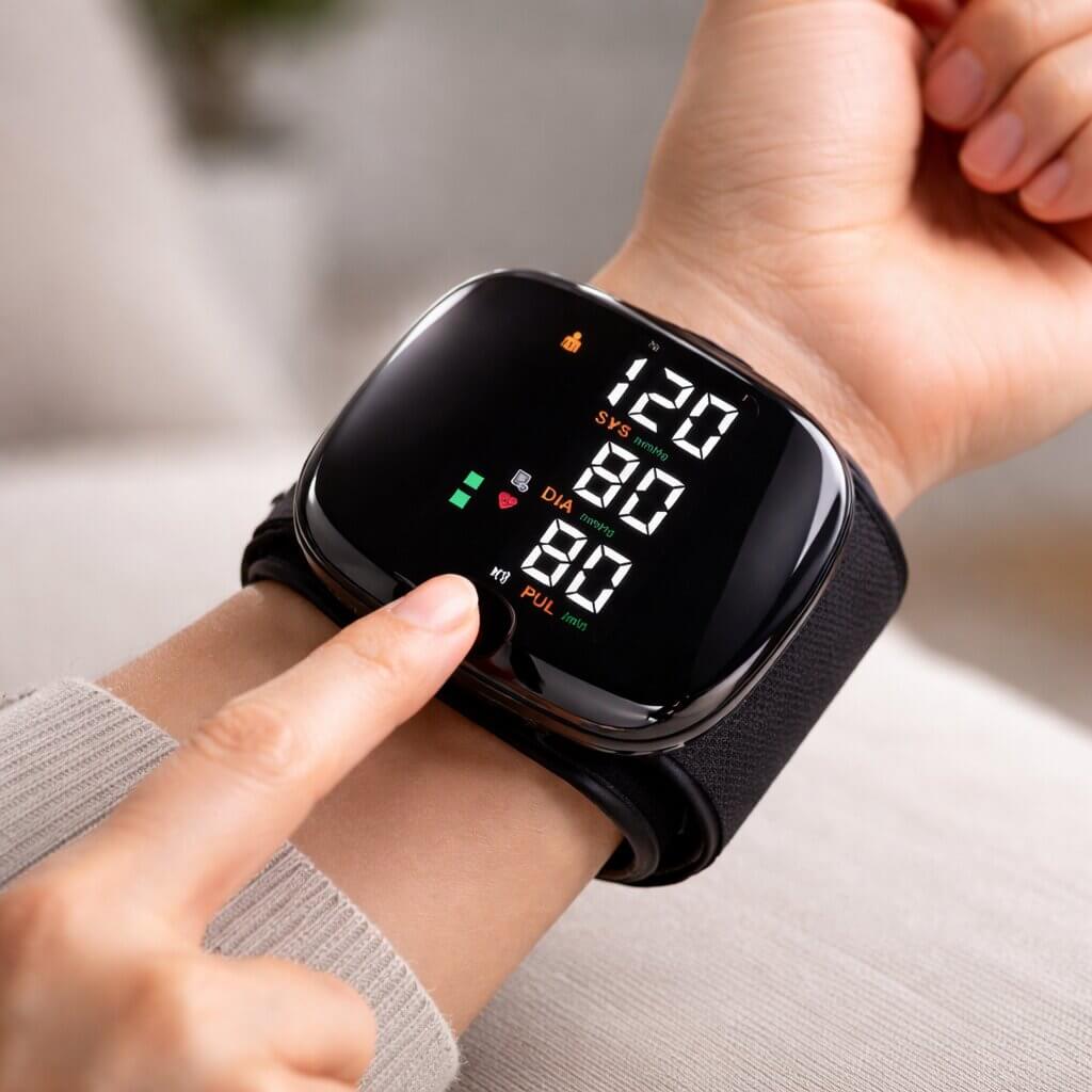Wrist Blood Pressure Monitor | Rechargeable Digital Device