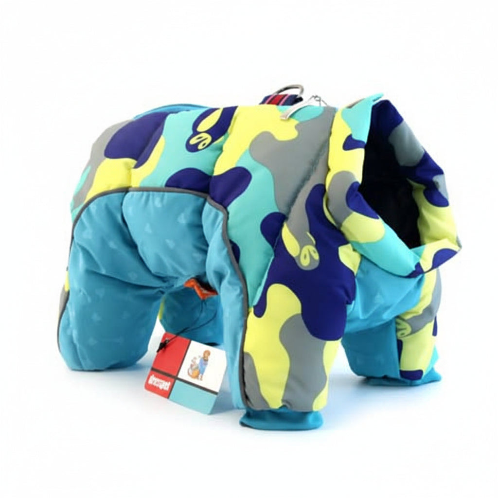 Insulated and Waterproof Dog Jacket for Winter Adventures