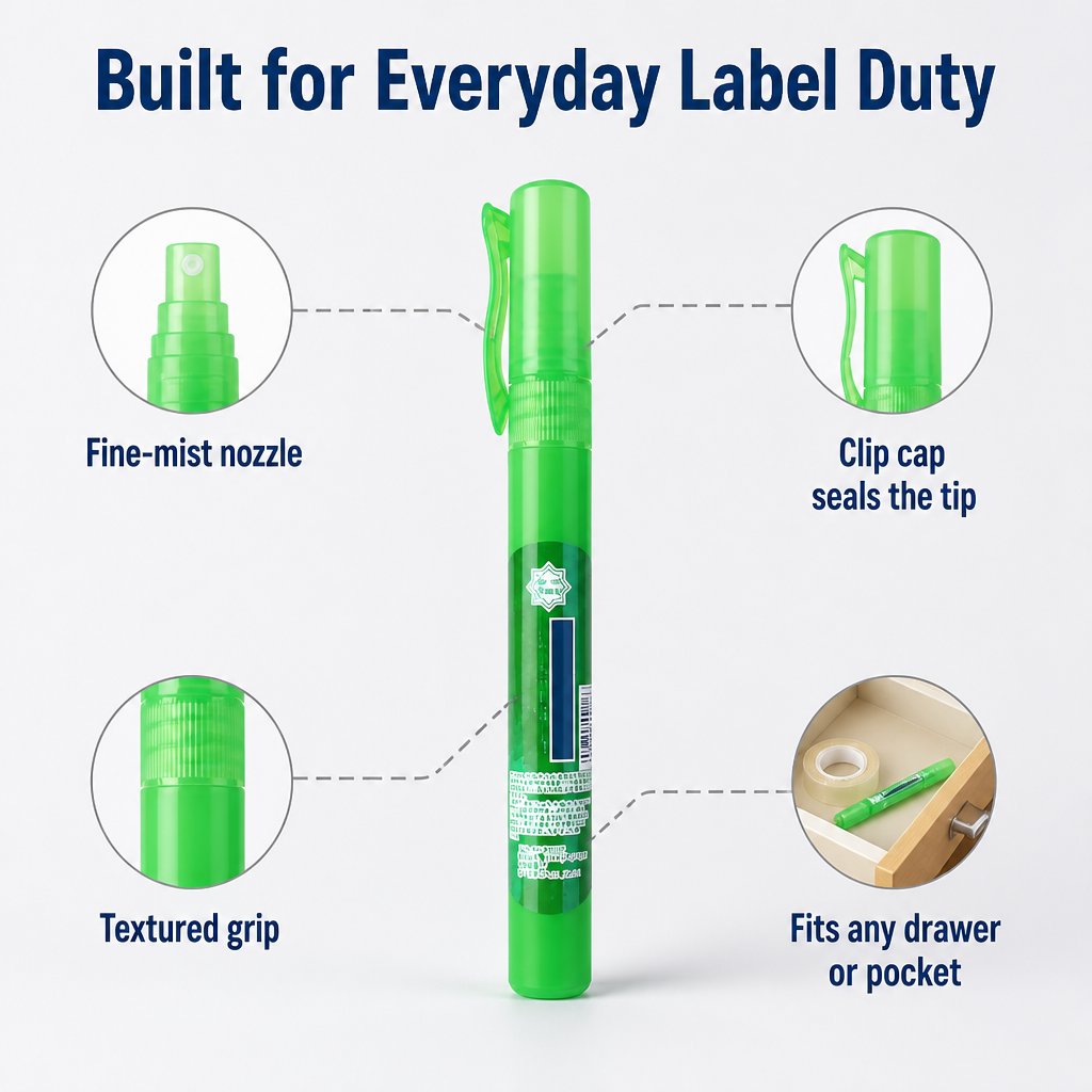 VeilMark™ — Spray Away Your Address on Every Box in Seconds