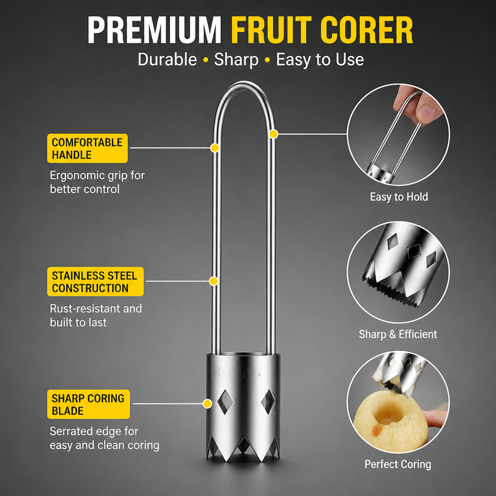 PowerCore™ — Slice Perfect Fruit in Seconds Without the Hassle