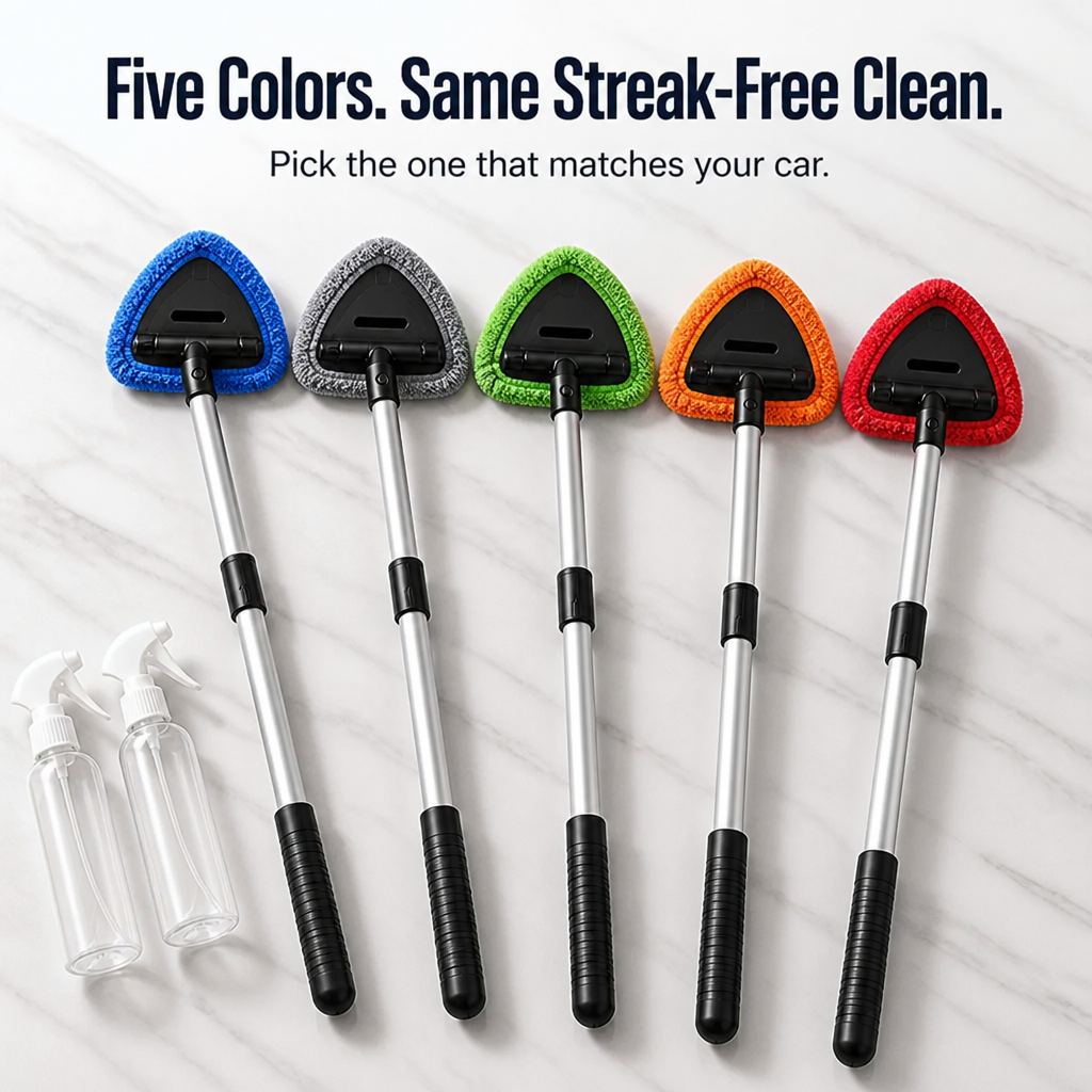 LumiClear™ — Effortless Reach, Flawless Shine That Turns Heads