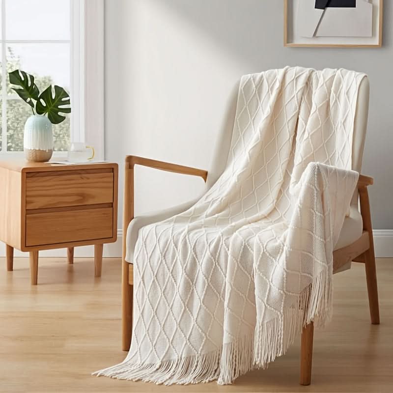Bohemian Style Decorative Throw Blanket