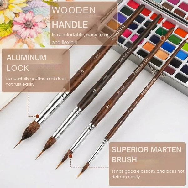 LumeArt™ Brush Sets — Unleash Flawless Control to Paint Your Passion Without Limits