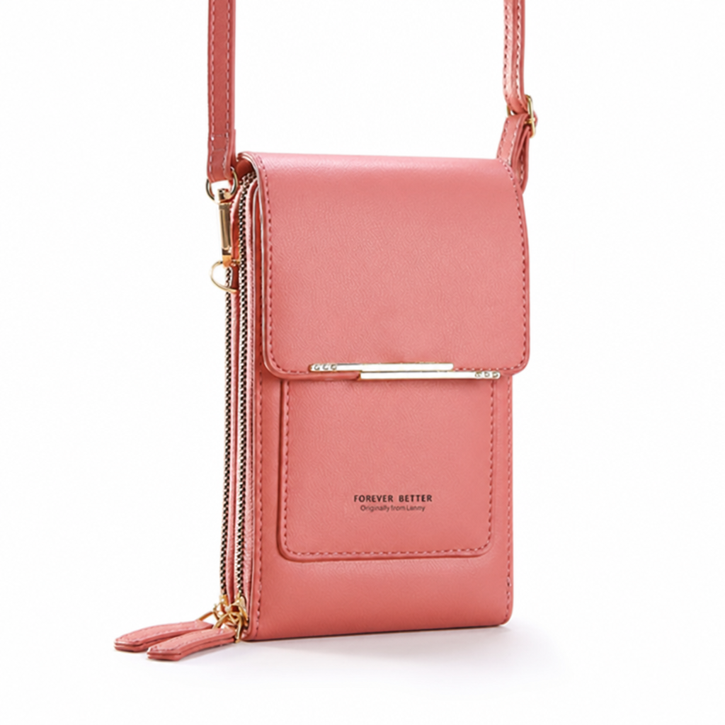Touchscreen Rear-Pocket Convertible Crossbody Phone Bag