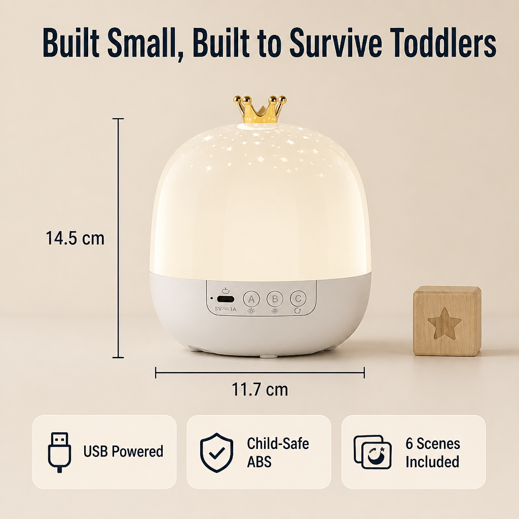 CelestiDream™ — Stop Bedtime Struggles with a Soothing Galaxy in Moments