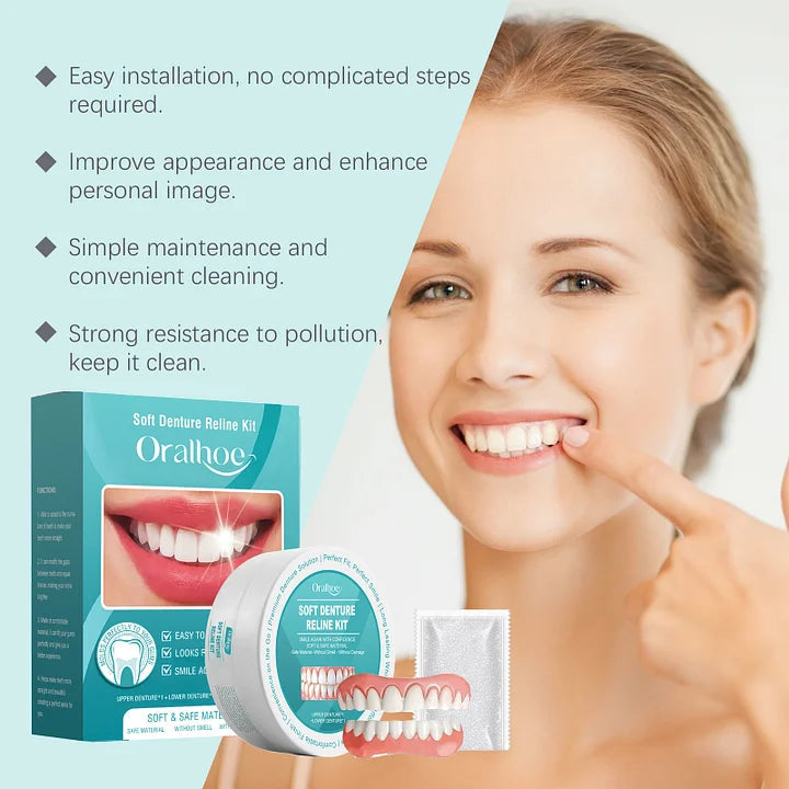 FlexiSmile™ — Unlock Pain-Free Confidence with a Perfectly Secure, Natural-Looking Smile